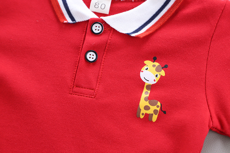 Baby Clothes Summer Baby Denim Brace Short Pants Boy Summer Thin Short-Sleeved Trendy Two-Piece Suit Tide