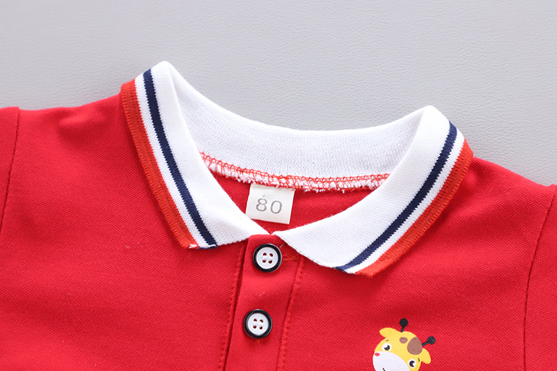 Baby Clothes Summer Baby Denim Brace Short Pants Boy Summer Thin Short-Sleeved Trendy Two-Piece Suit Tide