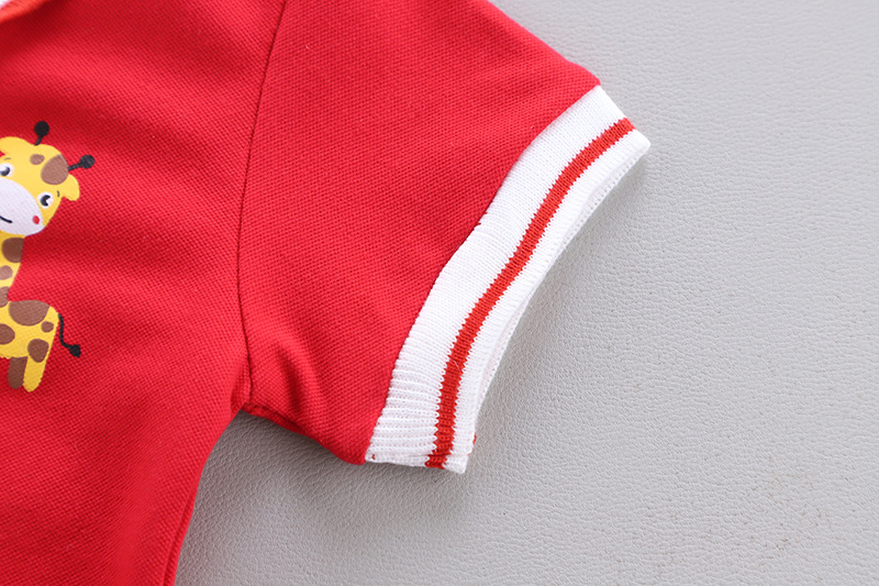 Baby Clothes Summer Baby Denim Brace Short Pants Boy Summer Thin Short-Sleeved Trendy Two-Piece Suit Tide