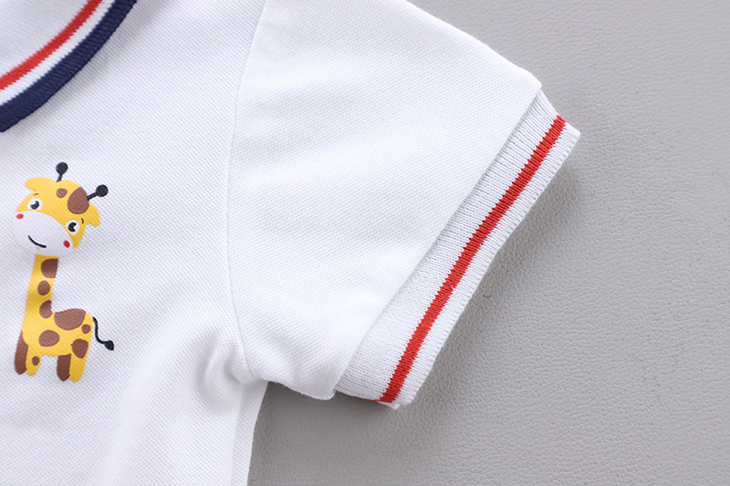 Baby Clothes Summer Baby Denim Brace Short Pants Boy Summer Thin Short-Sleeved Trendy Two-Piece Suit Tide