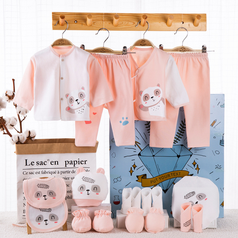 Newborn Baby Clothes Spring Full Moon Men and Women Baby Supplies Collection Newborn Gift Box Suit Newborn Gift
