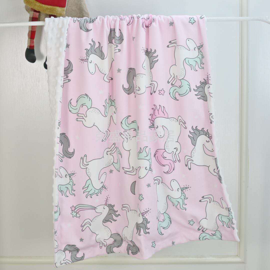 Baby&#039;s Pure Cotton Doudou Blanket Air Conditioning Quilt Kindergarten Nap Quilt Four Seasons Universal Baby Blanket