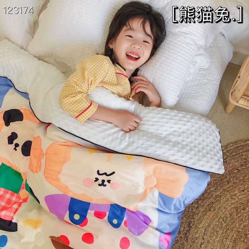 and Winter Thickening Baby Fleece Peas Pillow Blanket Kindergarten Nap Blanket Warm Quilt Core Whole Group Purchase and Winter Thickening Baby Fleece Peas Pillow Blanket Kindergarten Nap Blanket Warm Quilt Core Whole Group Purchase