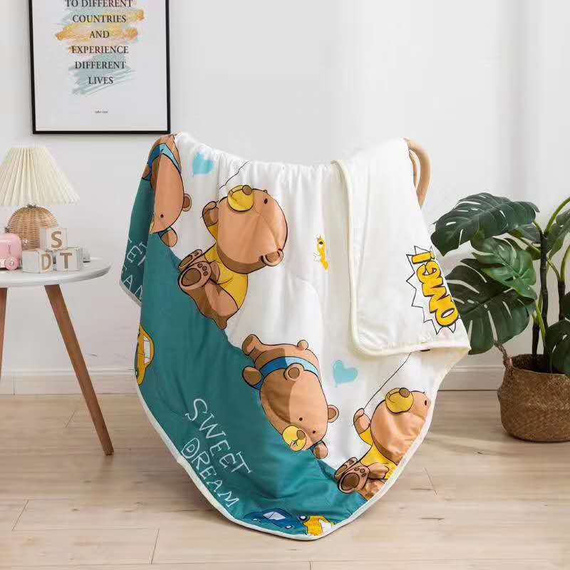 Children's Drive Summer Blanket Baby Nap Airable Cover Kindergarten Summer Thin Small Quilt Whole Children's Drive Summer Blanket Baby Nap Airable Cover Kindergarten Summer Thin Small Quilt Whole