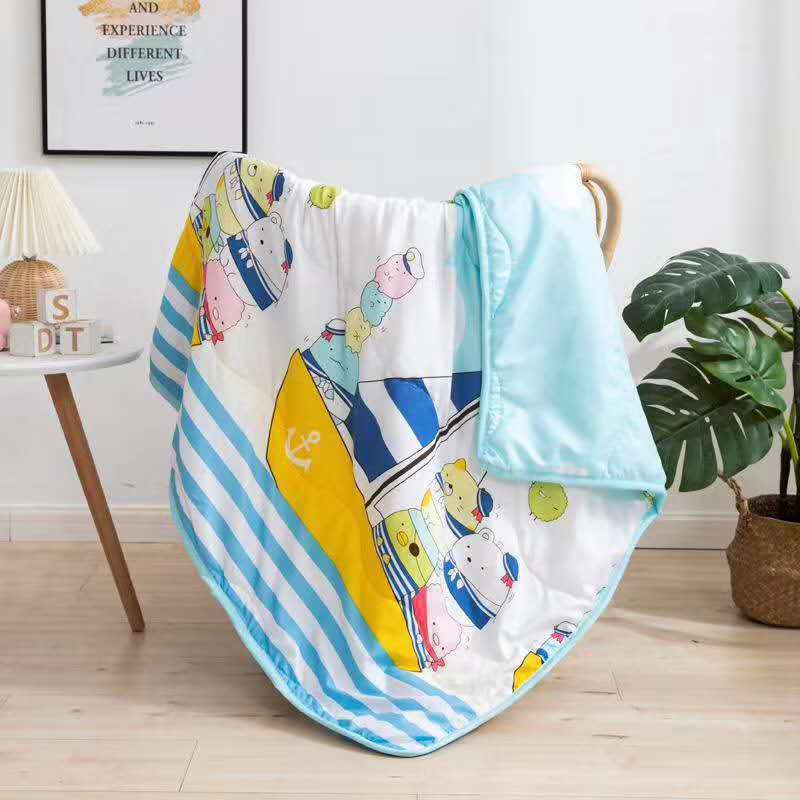 Children's Drive Summer Blanket Baby Nap Airable Cover Kindergarten Summer Thin Small Quilt Whole Children's Drive Summer Blanket Baby Nap Airable Cover Kindergarten Summer Thin Small Quilt Whole