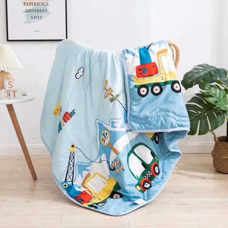 Children's Drive Summer Blanket Baby Nap Airable Cover Kindergarten Summer Thin Small Quilt Whole Children's Drive Summer Blanket Baby Nap Airable Cover Kindergarten Summer Thin Small Quilt Whole