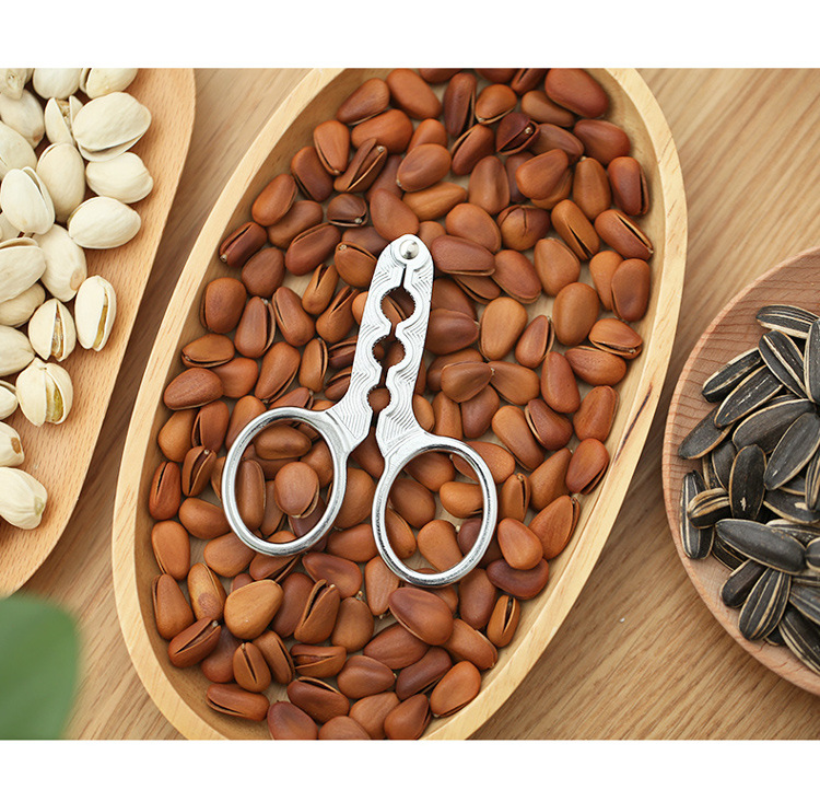 Melon Seeds Shell Separator Multi-Function Fruit Shell Removal Manual Melon Seeds Clamp Nut Clip Pine Nuts Pliers Melon Seeds Shell Separator Multi-Function Fruit Shell Removal Manual Melon Seeds Clamp Nut Clip Pine Nuts Pliers