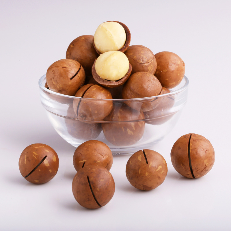 [Three Squirrels_Macadamia Nut 160G] Leisure Food Snacks Nuts Specialty Dried Fruit Butter Flavor