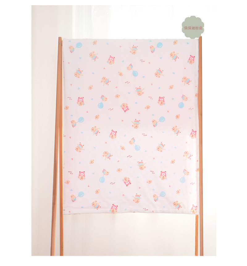 Baby Blanket Quilt Autumn and Winter Baby Blanket Printed Coral Fleece Air Conditioner Quilt Bean Blanket Whole Small