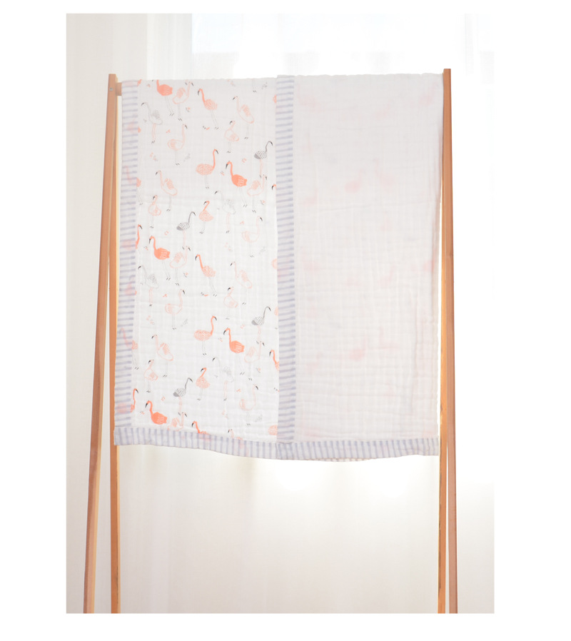 Baby Blanket Quilt Autumn and Winter Baby Blanket Printed Coral Fleece Air Conditioner Quilt Bean Blanket Whole Small