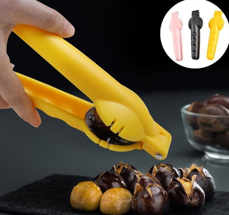 Chestnut Opening Walnut Cracker Nuts Shell Separator Chestnut Mouth Gag Nut Clip Chestnut Clip Creative Kitchen Tools