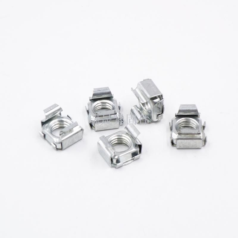 Factory wholesale card nut cabinet cabinet nuts square nuts galvanized carbon steel floating nuts