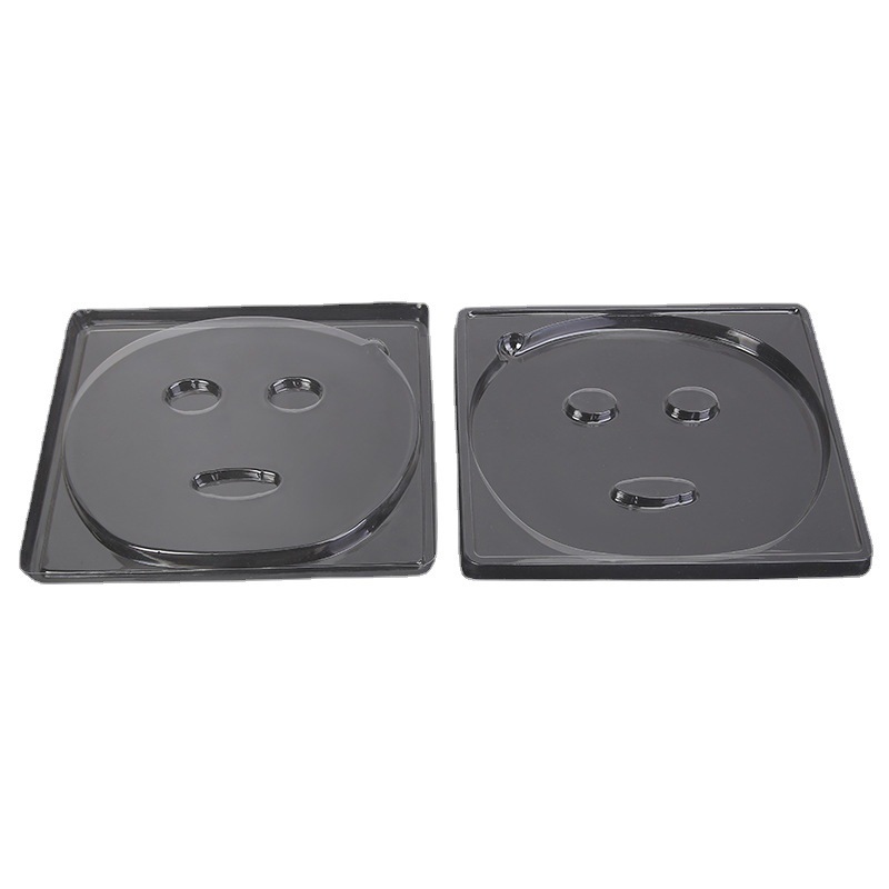 DIY Seaweed Soft Capsules Mask Tray PVC Blister Packing Box Transparent Plastic Mold Blister Liner Wholesale