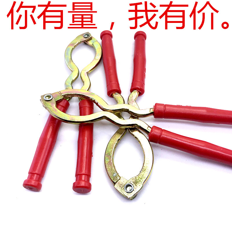 Walnut Cracker Red Handle Nut Pliers Spring Walnut Cracker Pine Nuts Siberian Hazelnut Clip Walnut Cracker