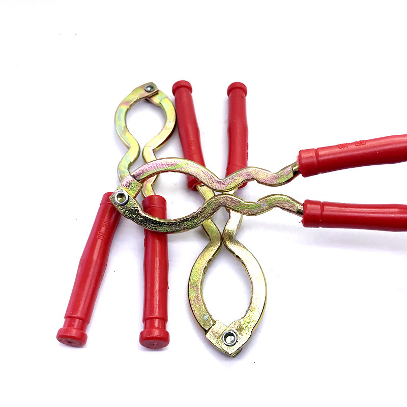 Walnut Cracker Red Handle Nut Pliers Spring Walnut Cracker Pine Nuts Siberian Hazelnut Clip Walnut Cracker