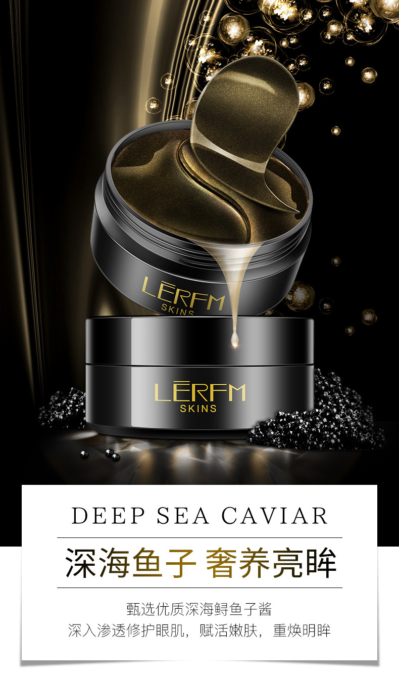 Sea Caviar Black and Golden Eyes Mask Fade Dark Circles underEye Puffiness Fine Lines Firm Seaweed Bifid Yeast Eyes Mask Sea Caviar Black and Golden Eyes Mask Fade Dark Circles underEye Puffiness Fine Lines Firm Seaweed Bifid Yeast Eyes Mask