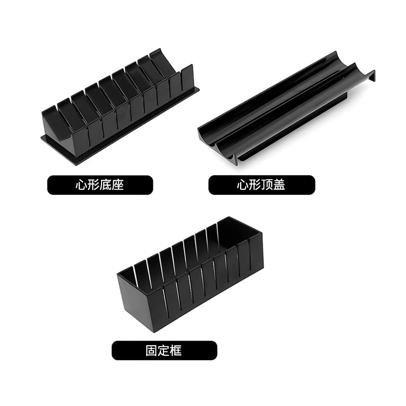 Spot Supply Wholesale Kimbap DIY Sushi Mold Three-Piece Set Rice Ball Making Mold Seaweed Sushi Machine