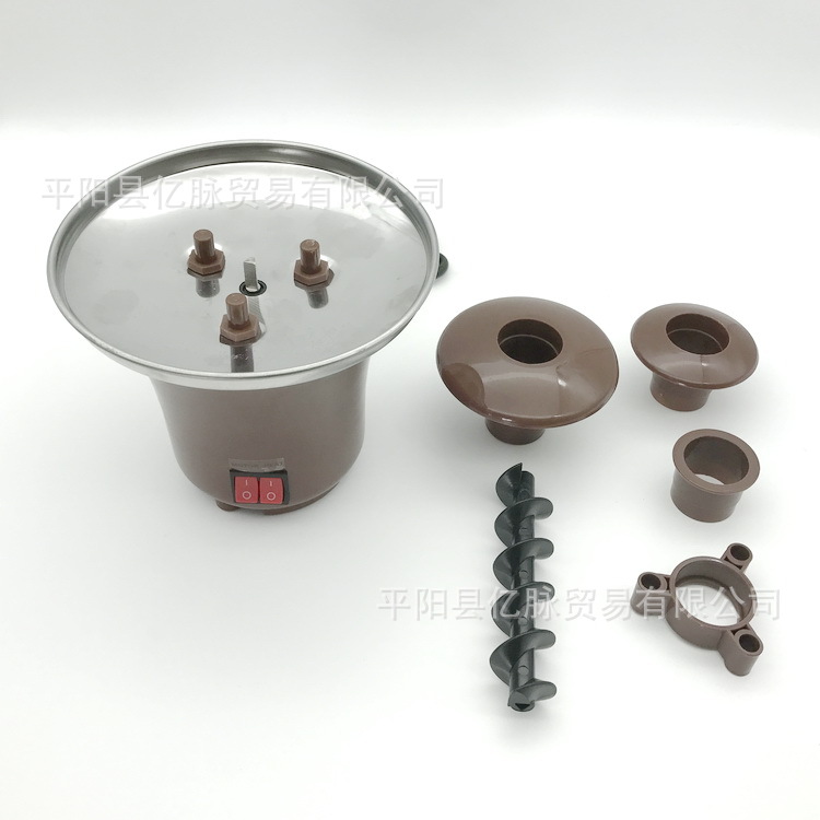 Mini Three-Layer Waterfall Machine Children's Kindergarten DIY Activity Party Home Chocolate Fountain Machine