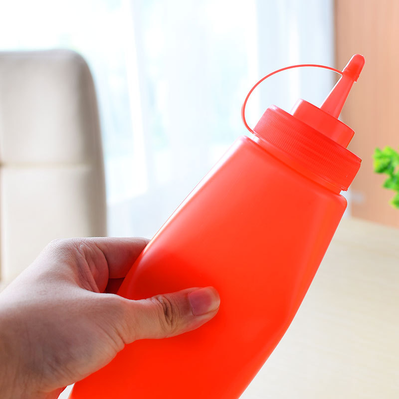 Plastic sauce jar squeeze sauce jar squeeze sauce jar chocolate sauce jar jam tomato salad jar squeeze bottle
