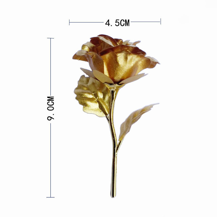 GoldFoil Roses Chinese Valentine's Day Gift Chocolate Golden Rose Valentine's Day Gift Box in Stock Whole GoldFoil Roses Chinese Valentine's Day Gift Chocolate Golden Rose Valentine's Day Gift Box in Stock Whole