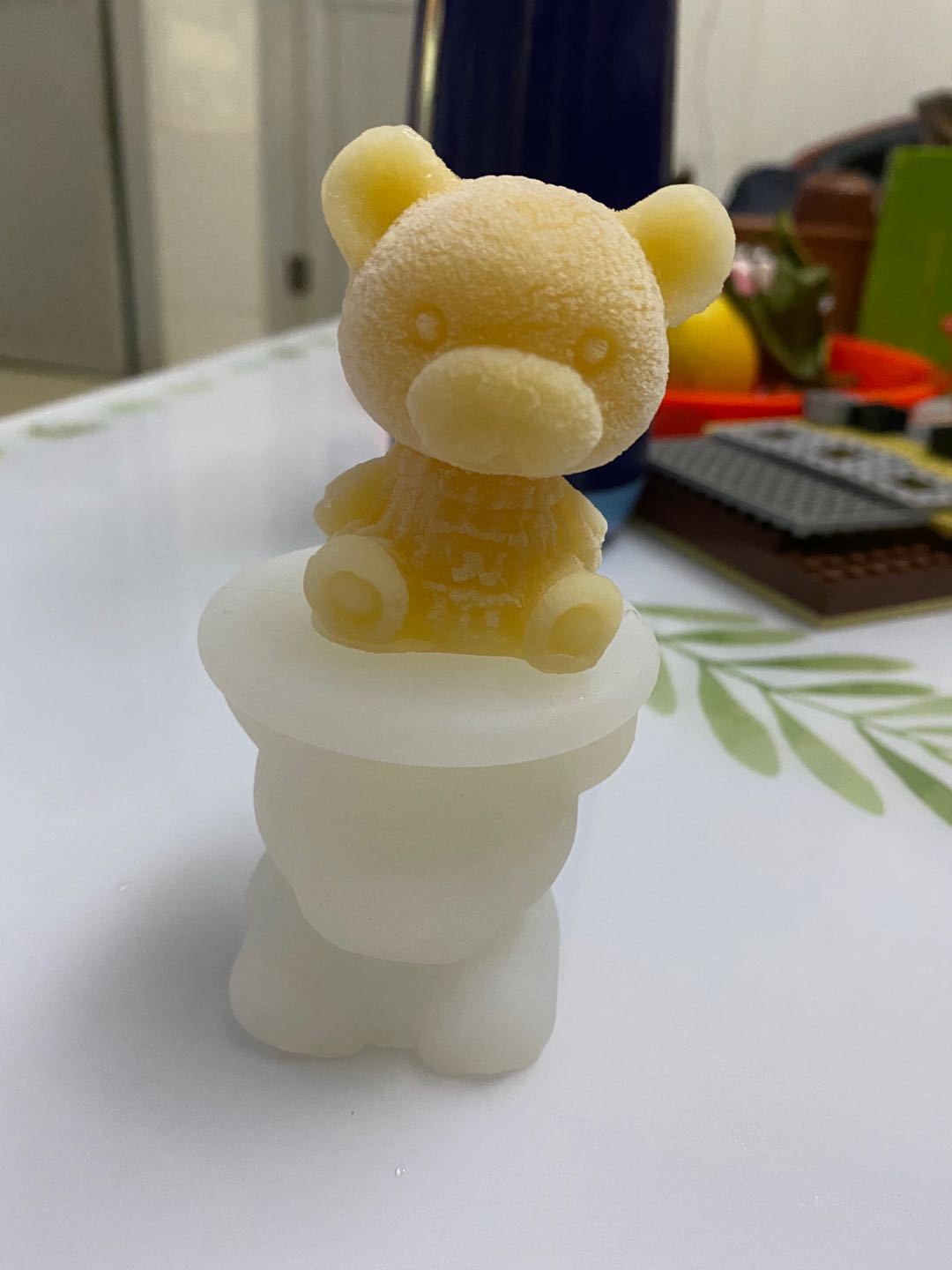 Production Customized Net Red Coffee Ice Bear Silicone Mold DIY Chocolate Bear Ice Cube Mold Bear Ice Tray