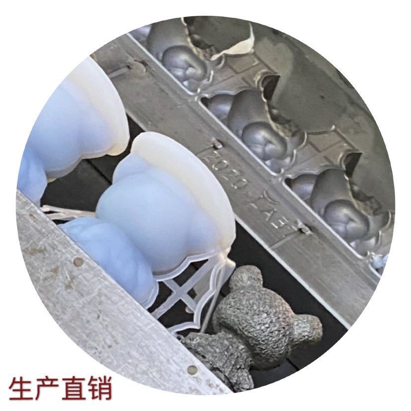 Production Customized Net Red Coffee Ice Bear Silicone Mold DIY Chocolate Bear Ice Cube Mold Bear Ice Tray