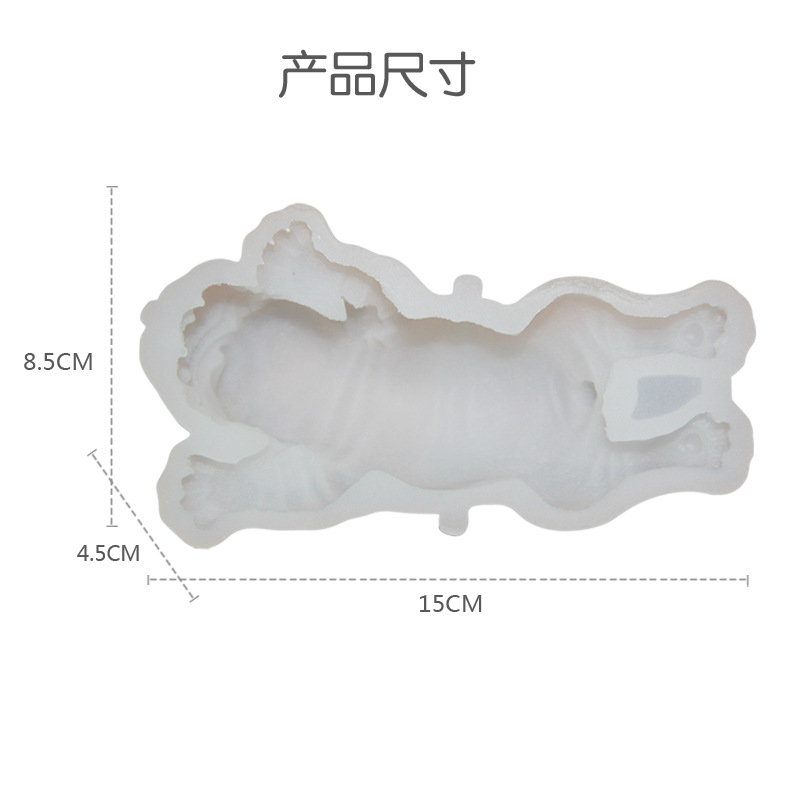 Production Customized Net Red Coffee Ice Bear Silicone Mold DIY Chocolate Bear Ice Cube Mold Bear Ice Tray