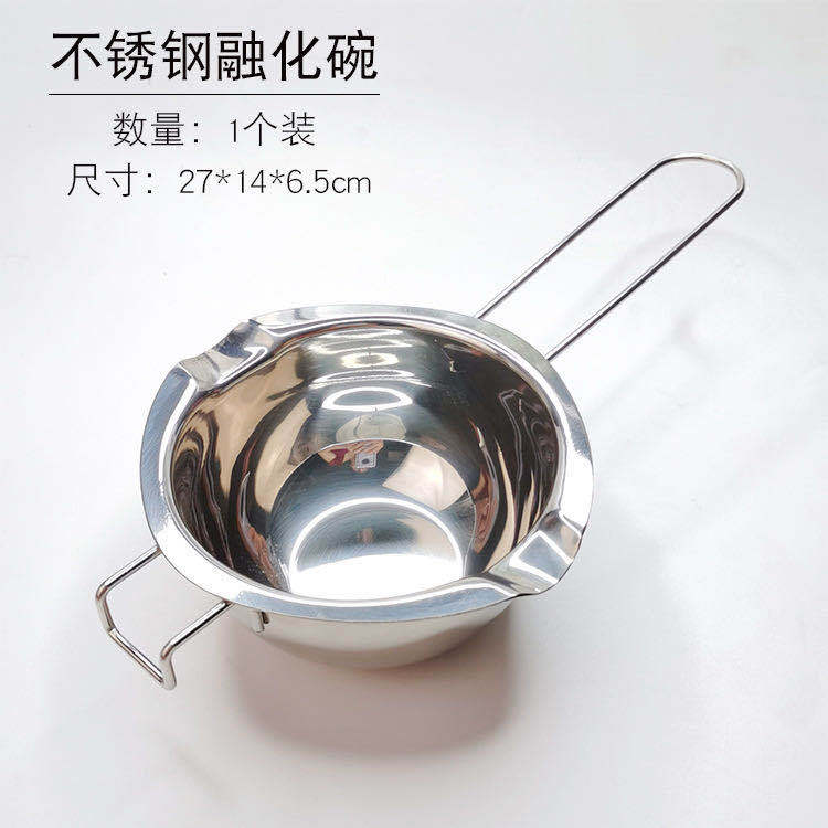 Stainless Steel Melting Pot Thickened WaterProof Heating Butter Cheese Chocolate Melting Bowl Baking Utensils Heating