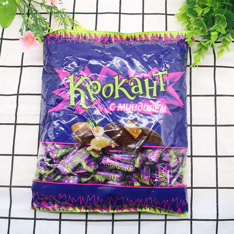 Free Shipping Russia Imported KdV Purple Wrap Candy Chocolate Candy 500G 1000G Wedding Candy Bulk Candy Wholesale