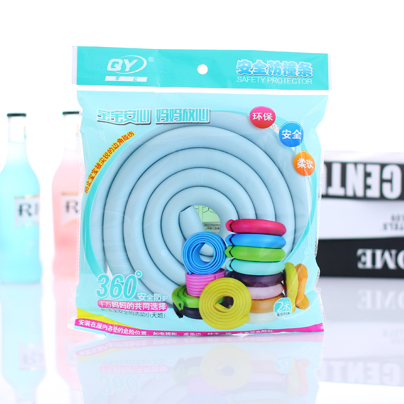 Factory Wholesale Thickened U-Shaped Baby Safety Bumper Strip Safety and Environmental Protection Baby  Anti Collision