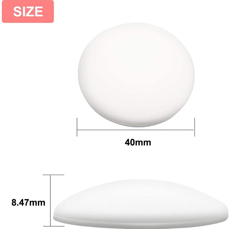 In Stock Wholesale Silicone round Collision Pad Household Door Handle Crash Pad Collision Pad   Anti Collision