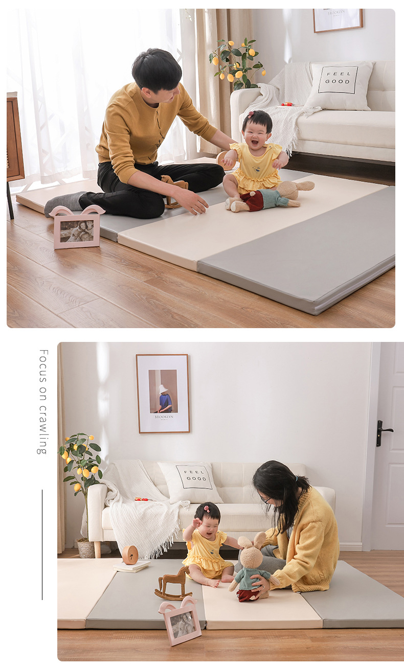 Baby Climbing Mat One Piece Free Shipping XPe Folding 4cm Custom Fence Living Room Thickened Baby  Anti Collision