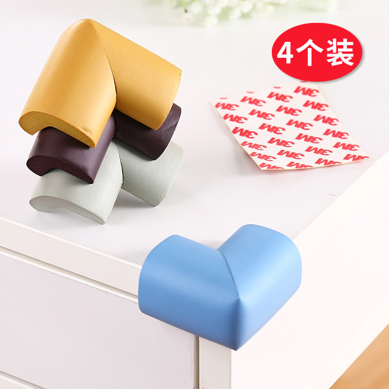 Children Safety Table corner anti-Collision Angle 4 only install tea table glass thickened Safety protection