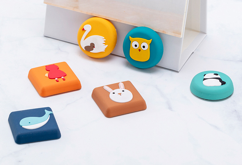 Home Wall Cartoon Collision Pad behind the Door Handle Anti-Collision Sticker Wall Cartoon Buffer Mute Protective Pad