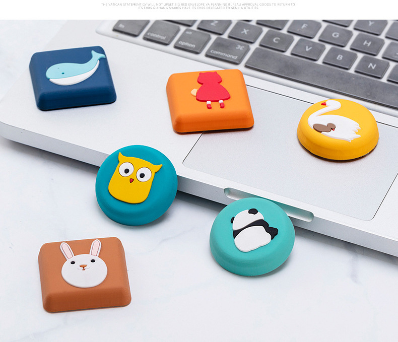 Home Wall Cartoon Collision Pad behind the Door Handle Anti-Collision Sticker Wall Cartoon Buffer Mute Protective Pad