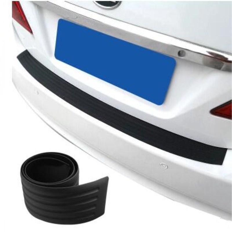 Car Trunk Bumper Anti-Collision Anti-Scratch Rubber Strip Tailgate Decorative Strip Back Fender Threshold