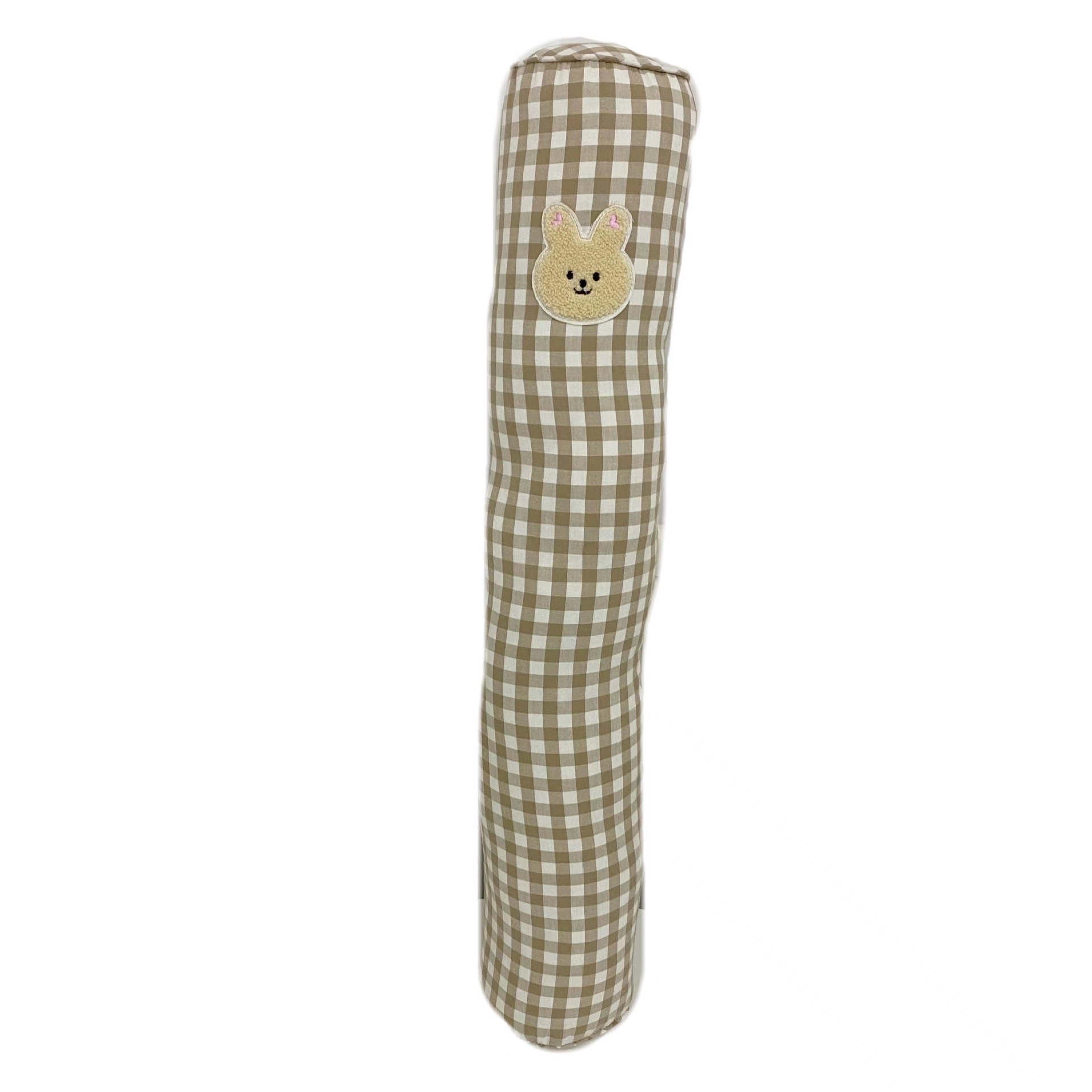 Korean Ins Infant Soothing Pillow Cylindrical Anti-Collision Soothing Pillow Baby Pillow Side Sleeping Bear Bed Fence