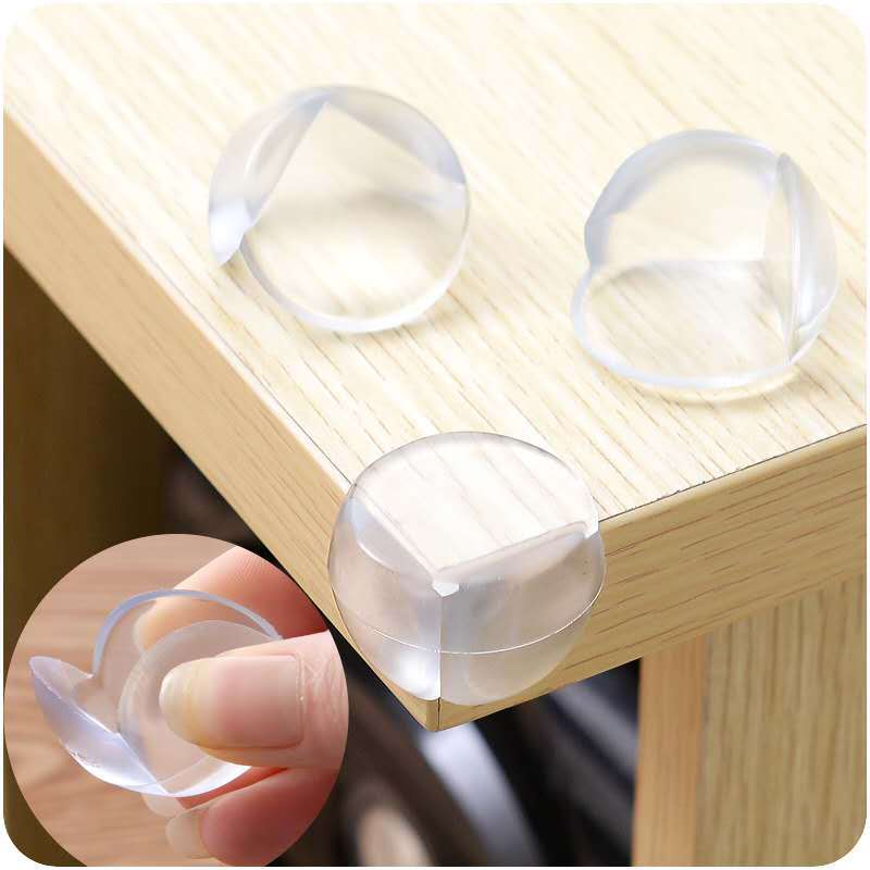 Factory Direct Supply Transparent Desktop Stool Corner Bumper Baby Protective Supplies Children    Anti Collision