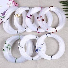 60 meters imported flat crystal thread Buddha bead bead thread diy hand knitting bracelet string string