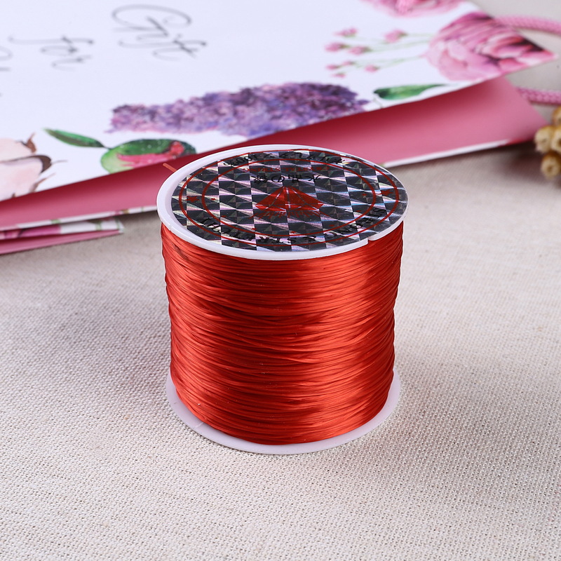 60 meters imported flat crystal thread Buddha bead bead thread diy hand knitting bracelet string string