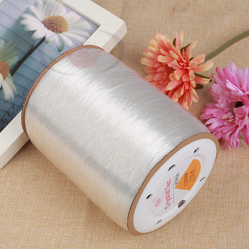60 meters imported flat crystal thread Buddha bead bead thread diy hand knitting bracelet string string