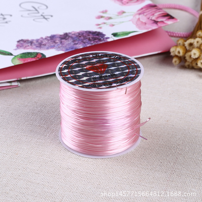 60 meters imported flat crystal thread Buddha bead bead thread diy hand knitting bracelet string string