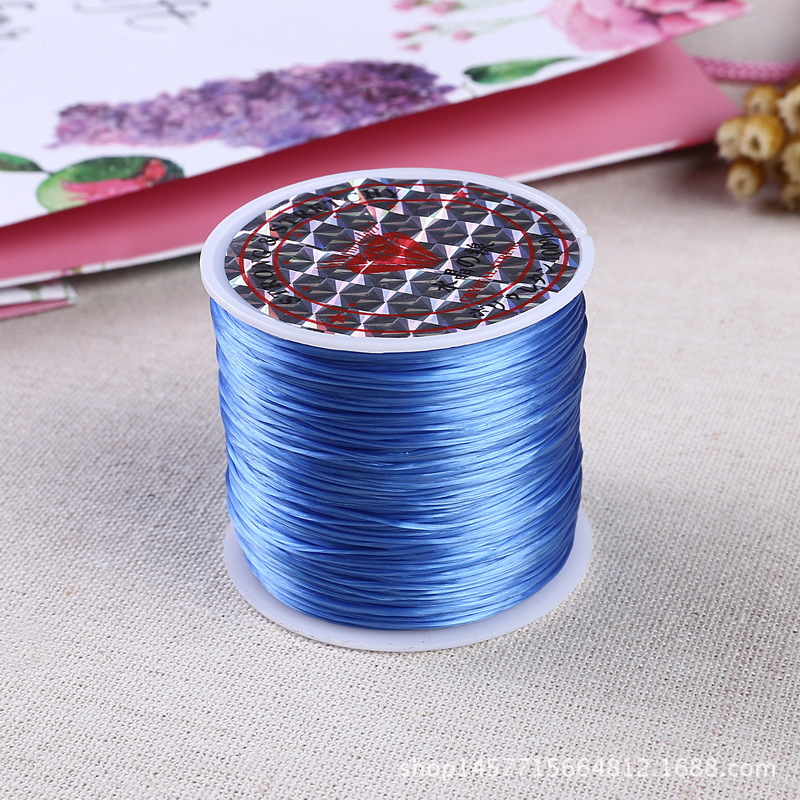 60 meters imported flat crystal thread Buddha bead bead thread diy hand knitting bracelet string string