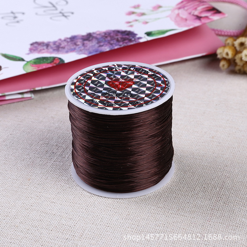 60 meters imported flat crystal thread Buddha bead bead thread diy hand knitting bracelet string string