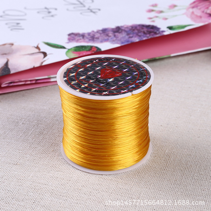 60 meters imported flat crystal thread Buddha bead bead thread diy hand knitting bracelet string string