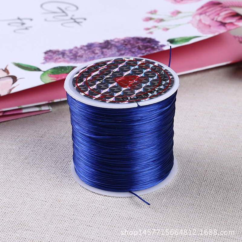 60 meters imported flat crystal thread Buddha bead bead thread diy hand knitting bracelet string string
