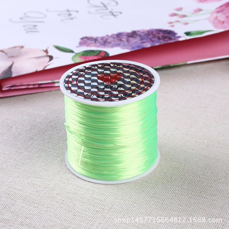 60 meters imported flat crystal thread Buddha bead bead thread diy hand knitting bracelet string string