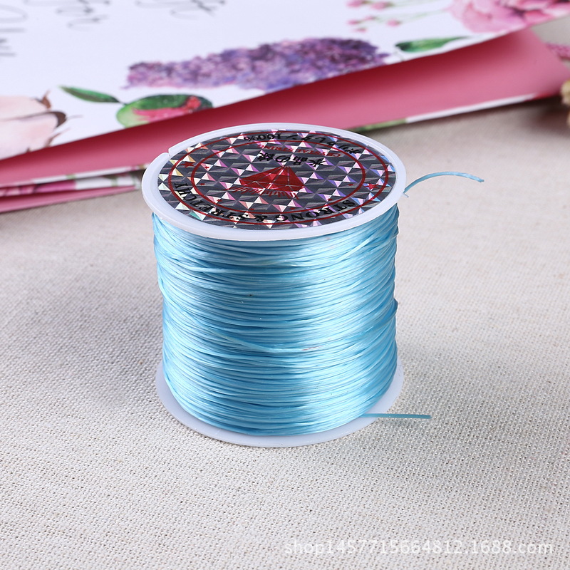 60 meters imported flat crystal thread Buddha bead bead thread diy hand knitting bracelet string string