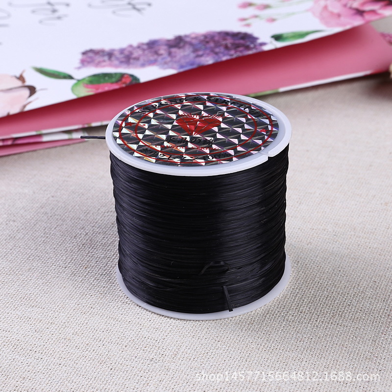 60 meters imported flat crystal thread Buddha bead bead thread diy hand knitting bracelet string string