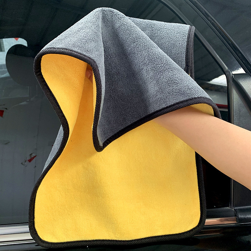 Car Wash Towel Coral Fleece Car Car Washing Cloth Absorbent Quick Thickening Shampoo Cleaning products